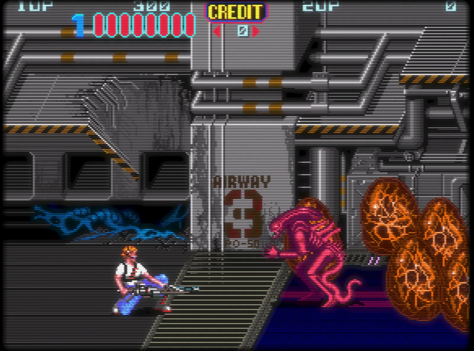 Mchezo wa kienyeji wa ajabu unaoendeshwa na kivuli cha CRT cha RetroArch